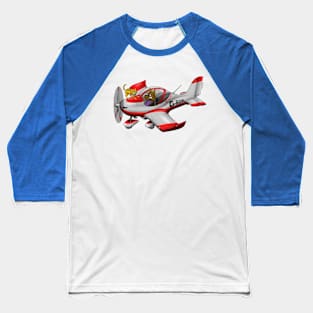 Light Sports Cartoon EV97 Eurostar Baseball T-Shirt